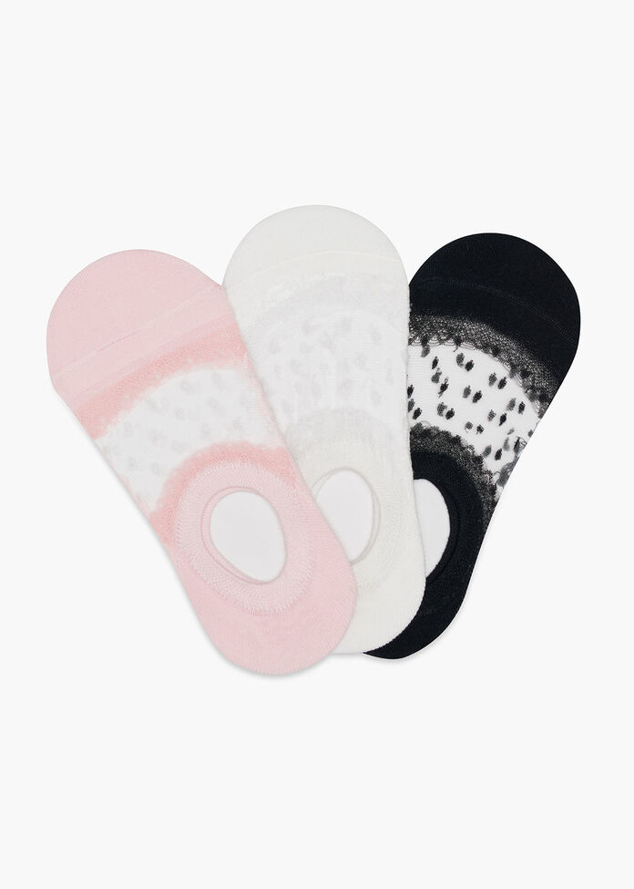 Set/3 Sheer Socks, , hi-res
