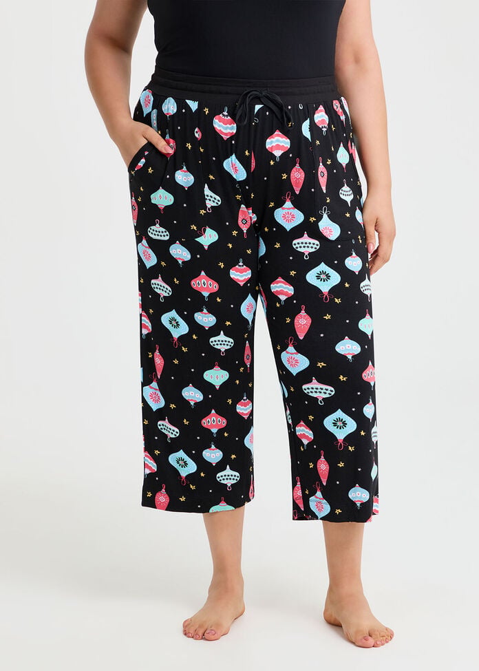 Bamboo Bauble Pyjama 3/4 Pant, , hi-res