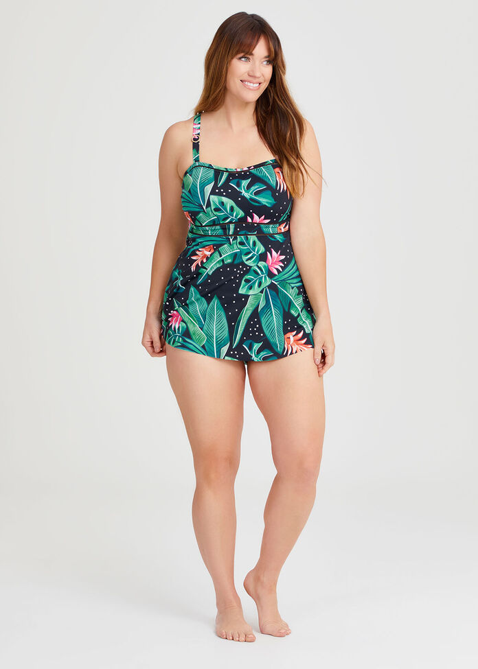 Shop Plus Size Sundown Tankini, Multi Taking Shape AU