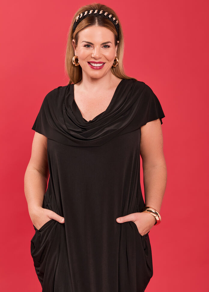 black mini long sleeve dress Lace High Neck Size:3 sleeve_Cap Sleeves Burberry Shirts