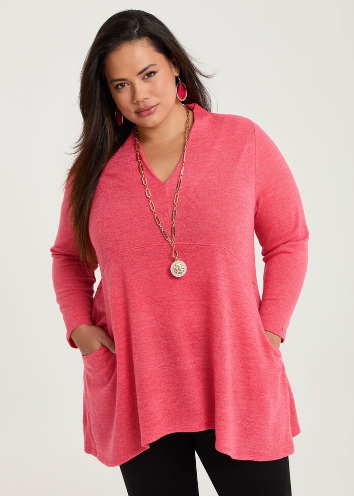 Cosy Snug Empire Tunic, , hi-res