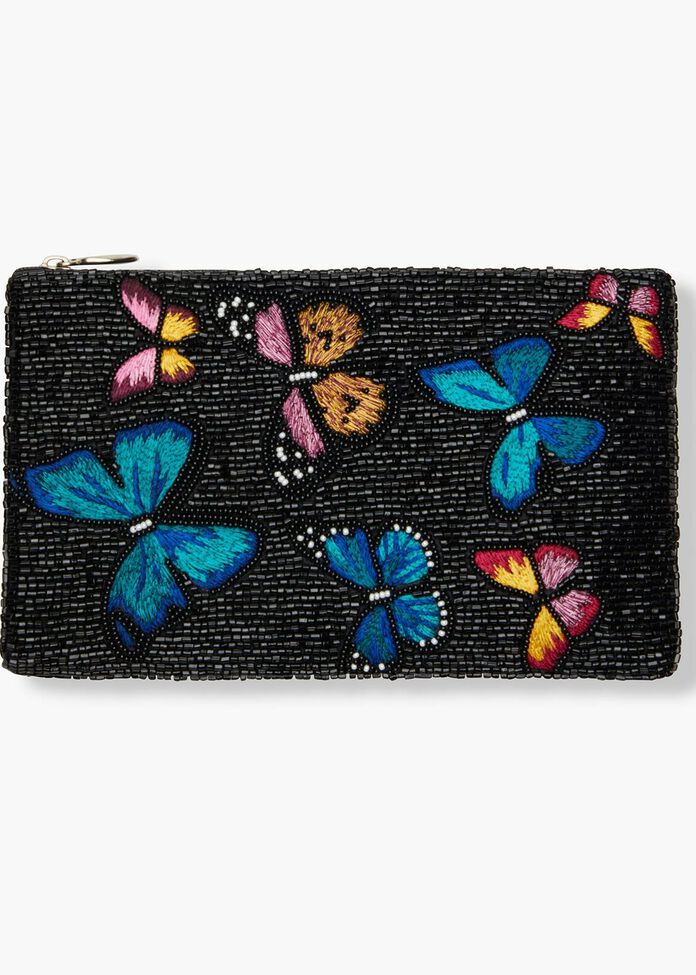 Butterfly Beaded Bag, , hi-res