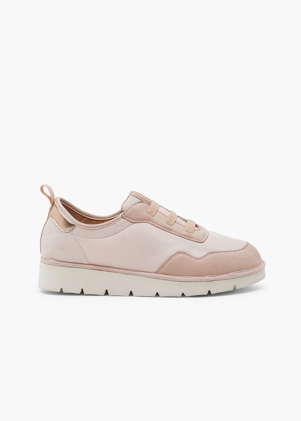 Blush hotsell quilted sneakers