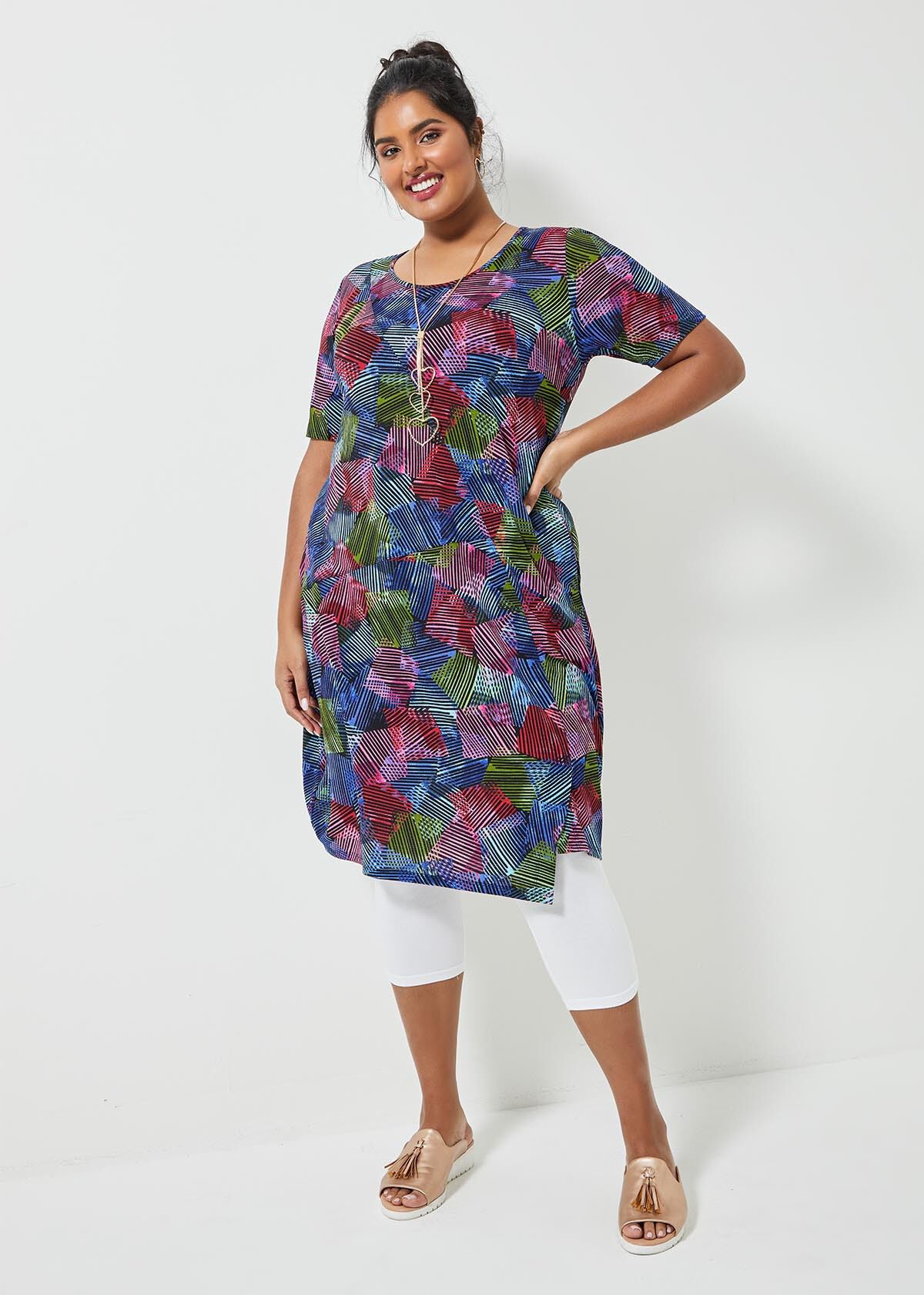 Retreat Abstract Knit Dress