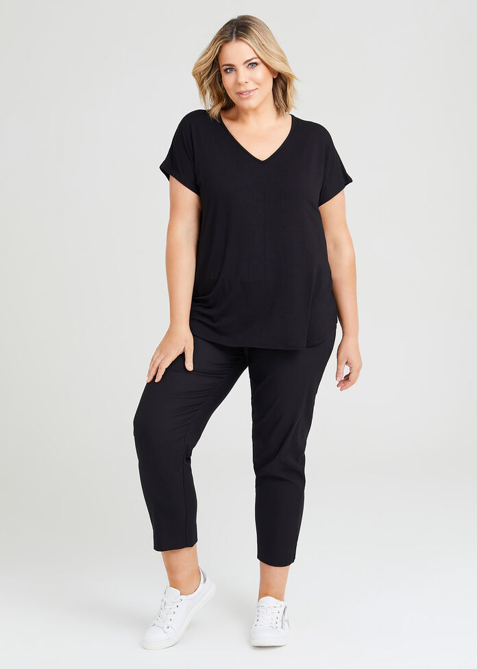 Natural Everyday V-neck T-Shirt, , hi-res