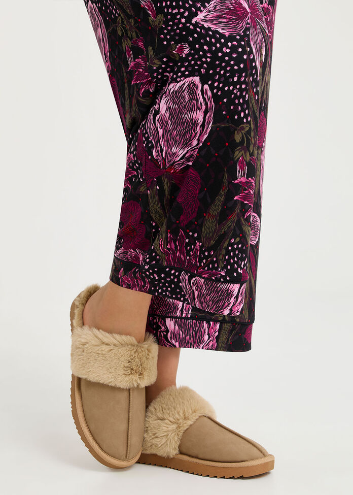 Fluffy Scuff Slipper, , hi-res