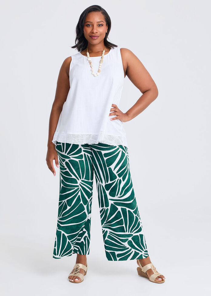 Natural Ellis Sleeveless Top, , hi-res