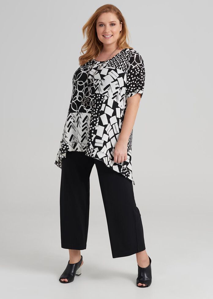 Shop Plus Size Twilight Stella Crop Pant in Black | Taking Shape AU