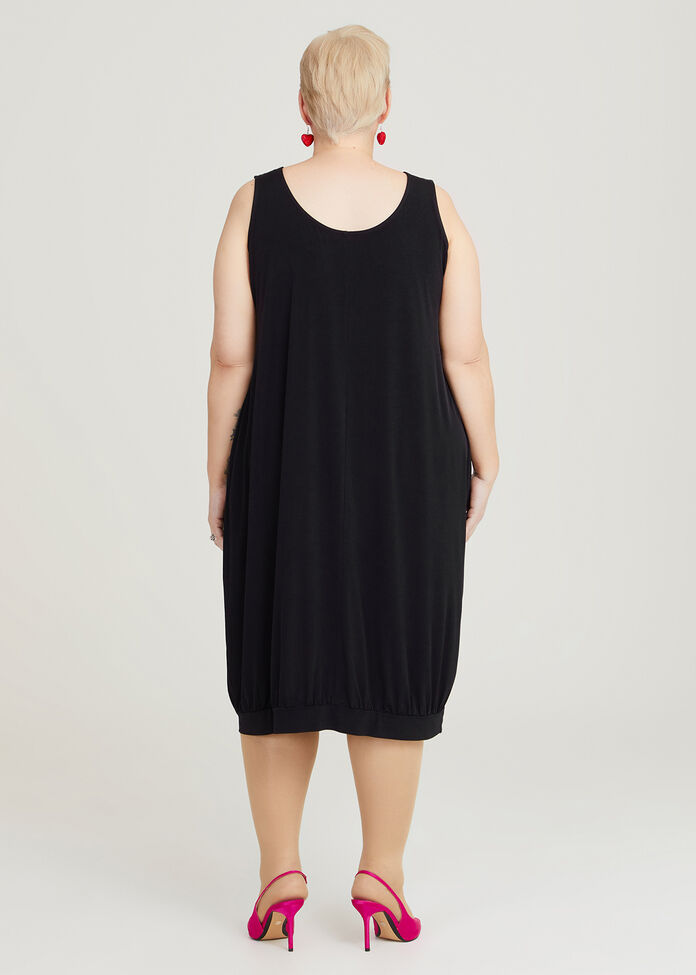 Luna Balloon Hem Dress, , hi-res