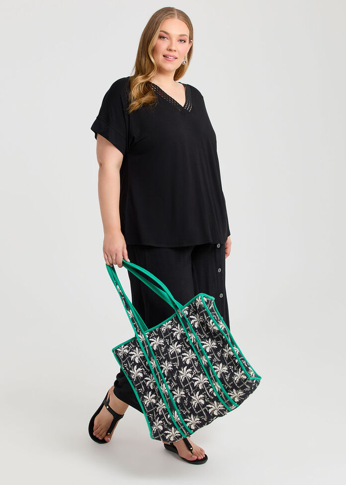 Soft Quilted Tote Bag, , hi-res