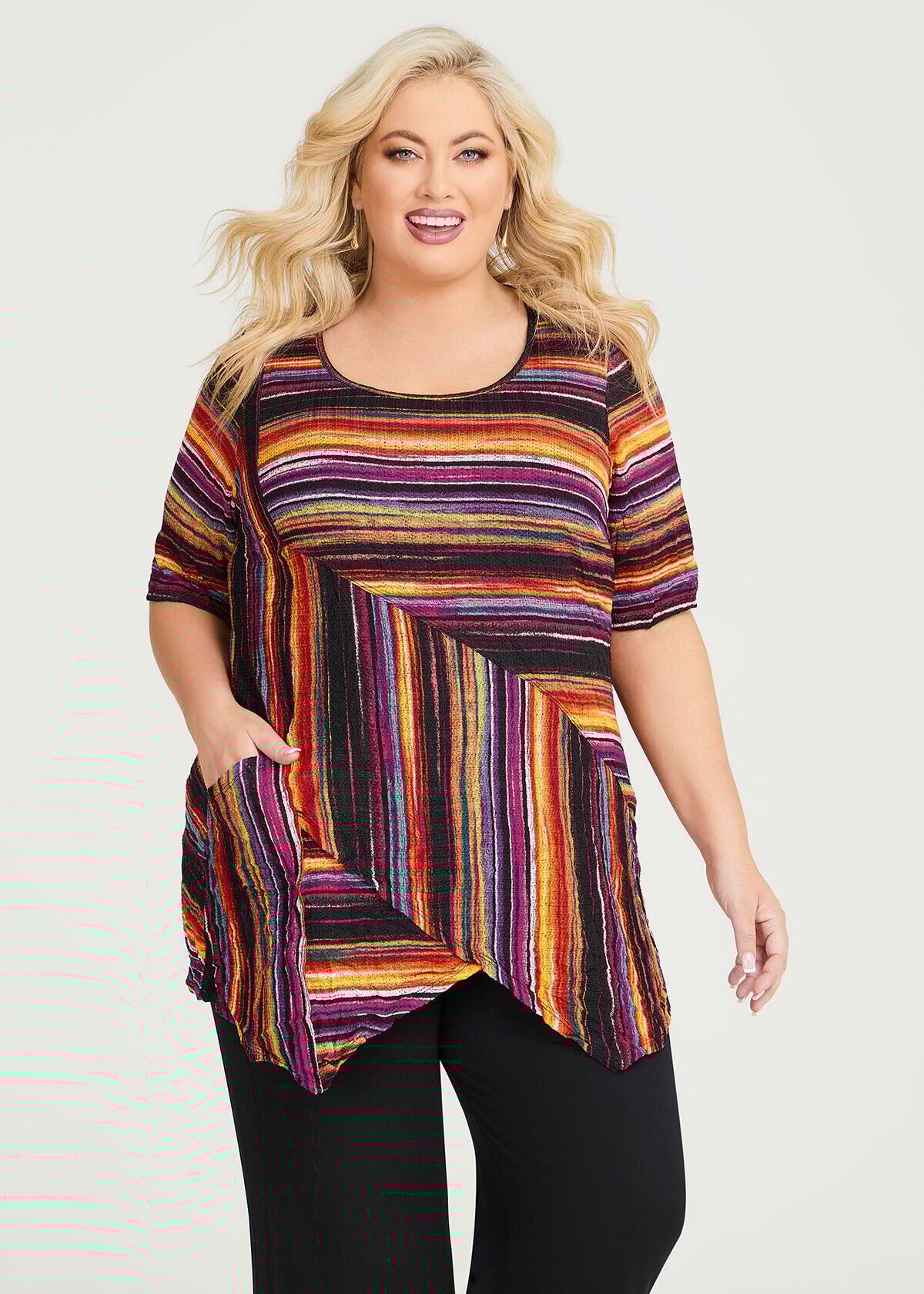 Gauze tops plus deals size