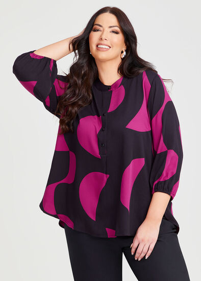 Plus Size Natural Chloe Top
