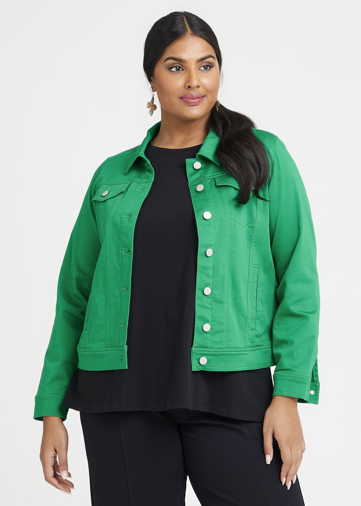 Plus Size Denim Jackets, Coats \u0026 Shirts 