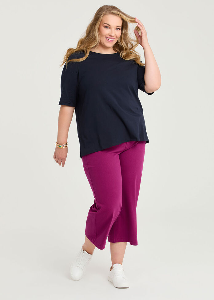 The Travel Wide Leg Crop Jean, , hi-res