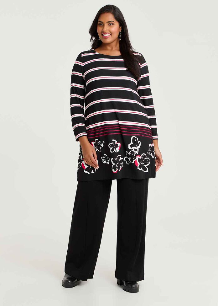 Natural Myra Stripe Tunic, , hi-res