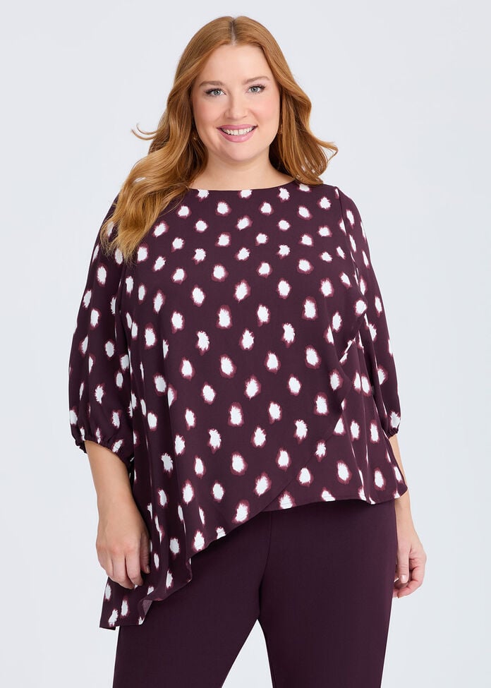 Calista Spot Longline Tunic, , hi-res