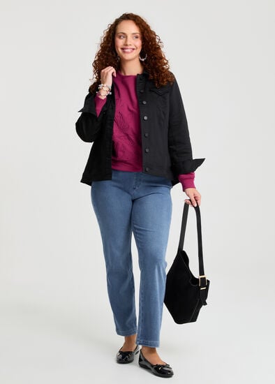 Plus Size Best Friend Straight Leg Jean