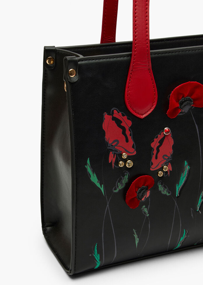 Square Poppy Shoulder Bag, , hi-res