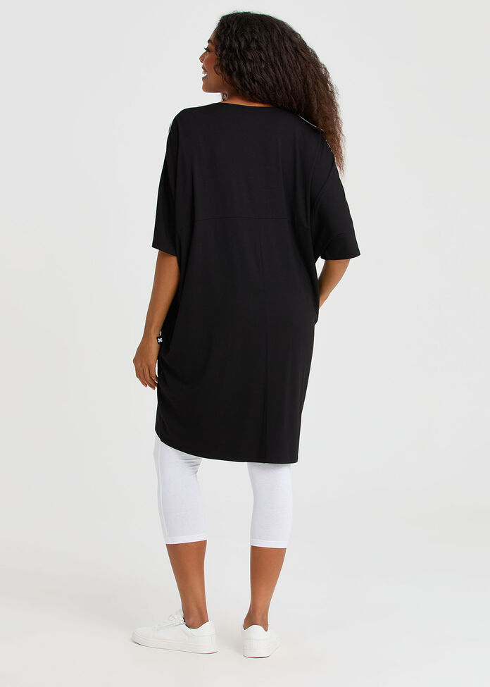 Natural Piper Tunic, , hi-res