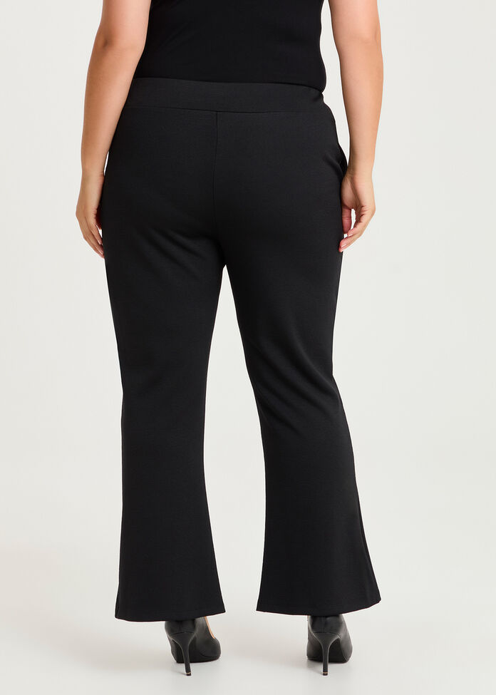 Kara Jacquard Bootleg Pant, , hi-res