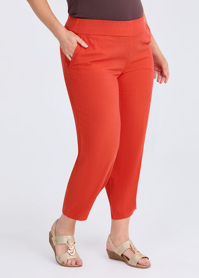 Plus Size Lantern Natural Pant
