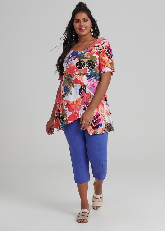 Floral Affair Top, , hi-res