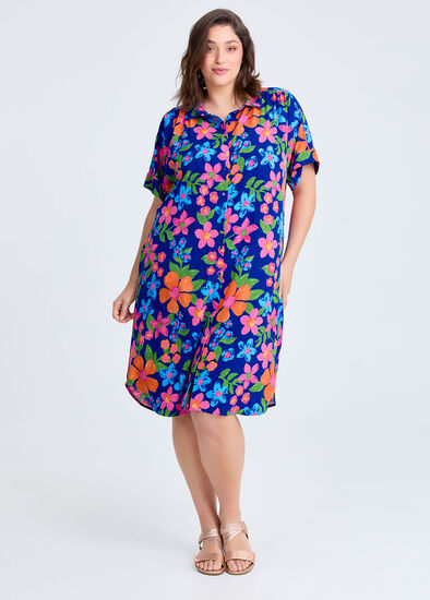 Plus Size Preston Shirt Dress