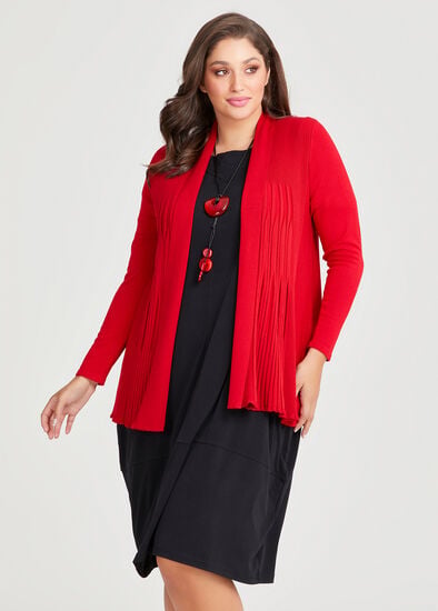 Plus Size Madonna Natural Cardigan
