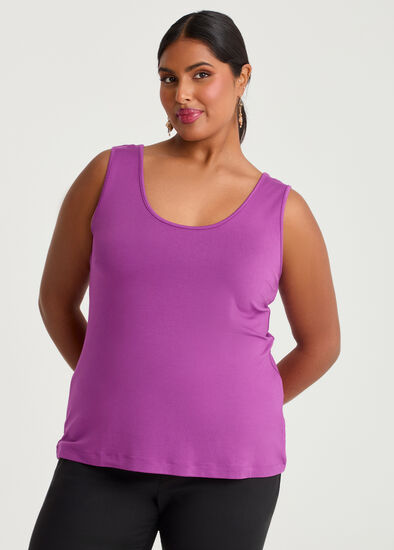 Plus Size Bamboo Base Cami