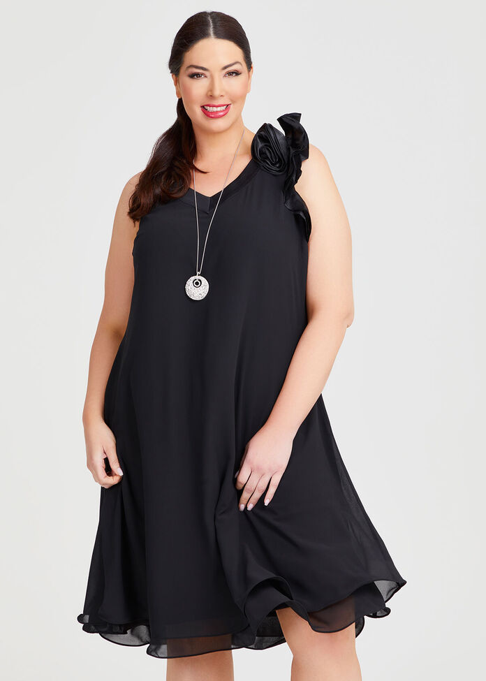 Francesca Rosette Cocktail Dress, , hi-res
