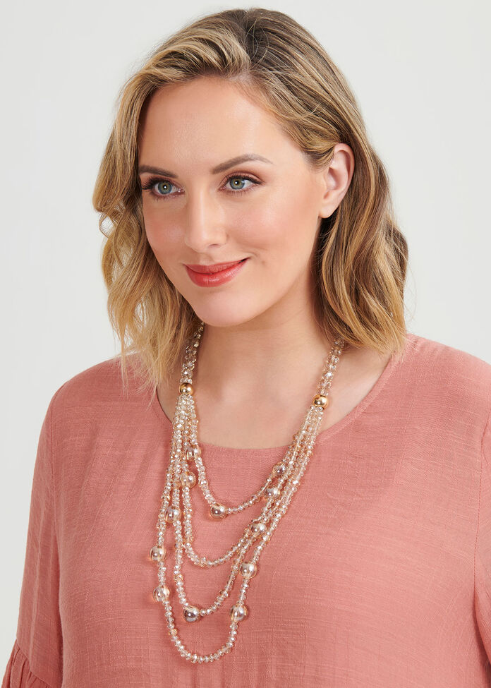 Champagne Necklace, , hi-res