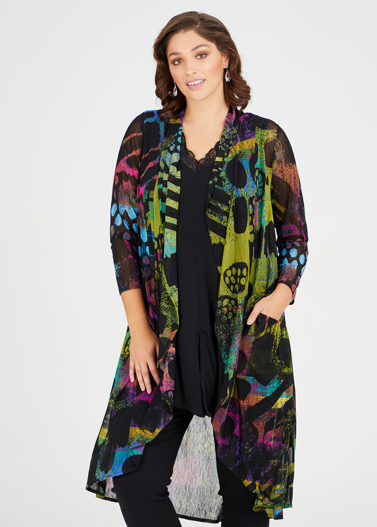 Mesh cardigans online