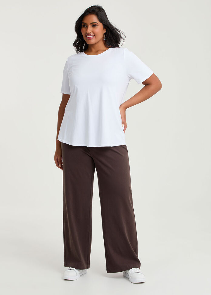 Organic Cotton Crew Neck T-shirt, , hi-res