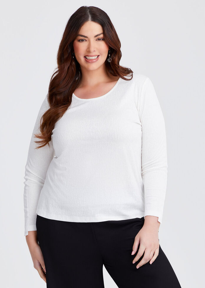 Textured Enchanted Top, , hi-res