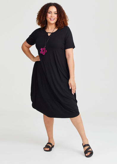 Plus Size Bamboo Boston Dress
