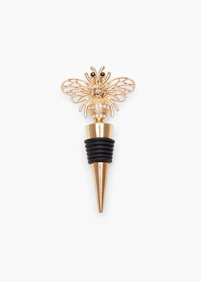 Bee Champagne Stopper, , hi-res