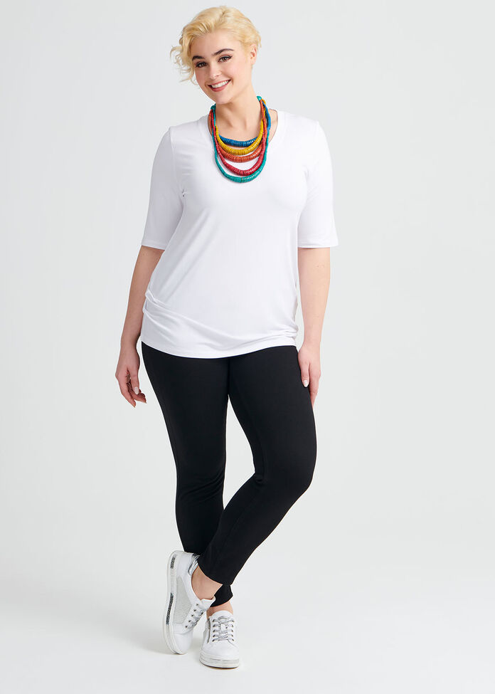 Bamboo Body Short Sleeve Top, , hi-res
