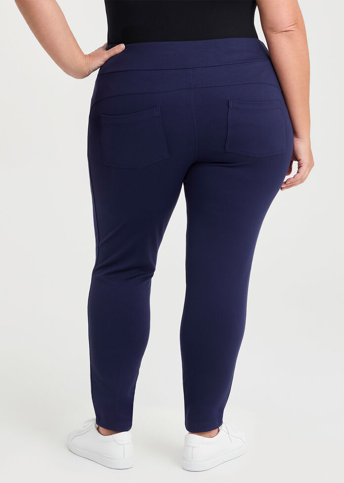 Petite Ponte Cleo Slim Leg Pant, , hi-res