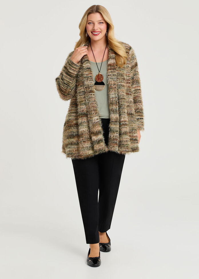 Fluffy Cosy Cardigan, , hi-res