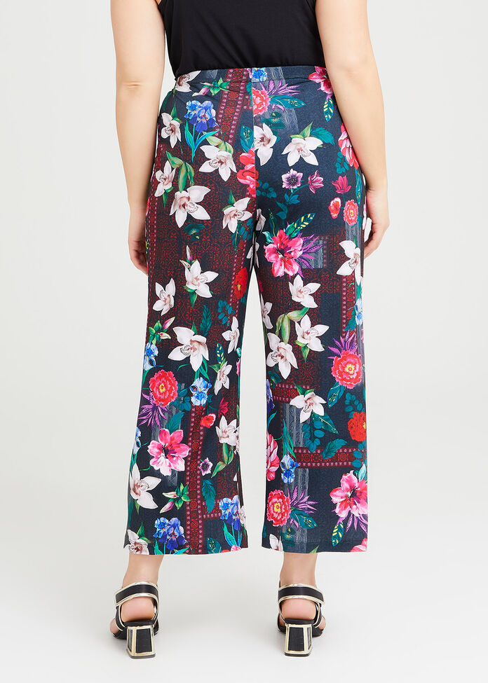 Shop Plus Size Isla Floral Culotte Pant in Multi | Taking Shape AU