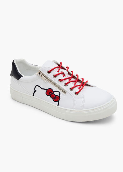 Plus Size Hello Kitty Zip Sneaker