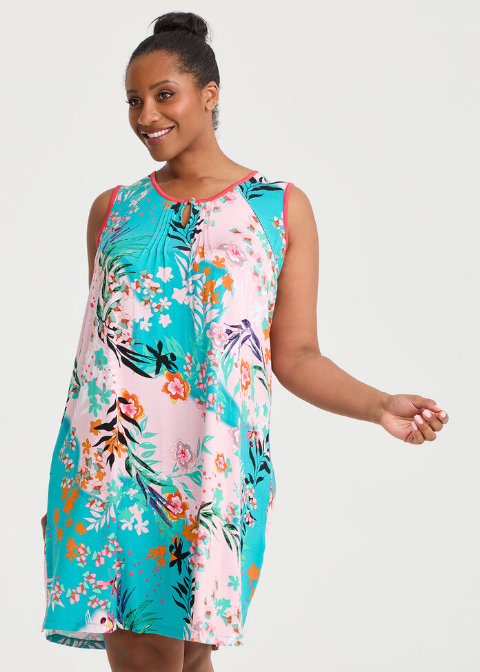 Bamboo Meadow Bloom Nightie, , hi-res