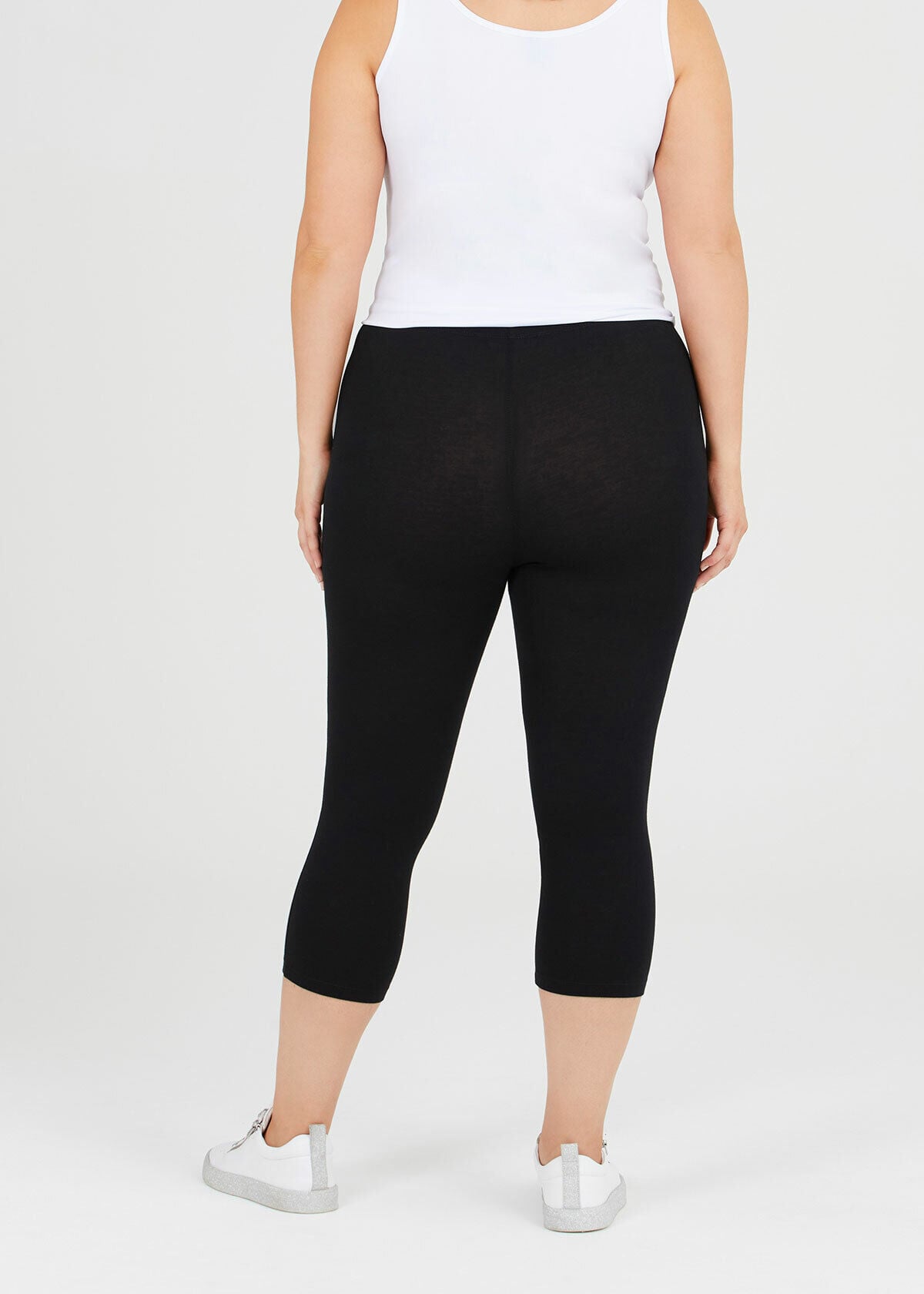 Shop Organic Cotton Crop Legging in 