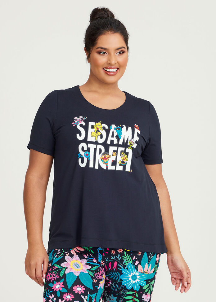 Sesame Street Pyjama Top, , hi-res