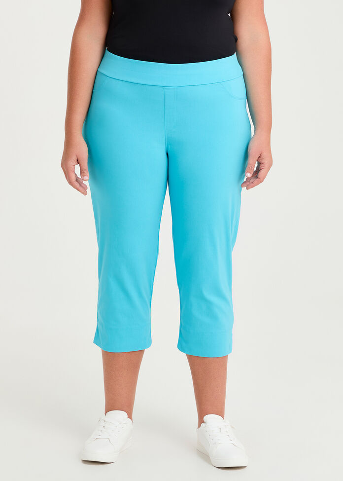 Expose Split Hem Crop Pant, , hi-res