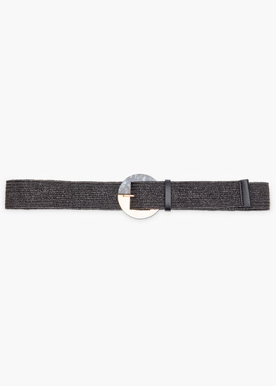 Spliced Buckle Stretch Belt