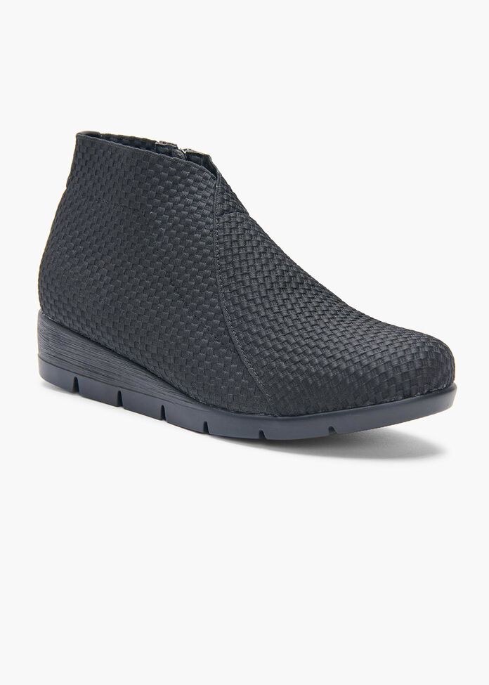 Evelyn Elastic Wedge Boot, , hi-res