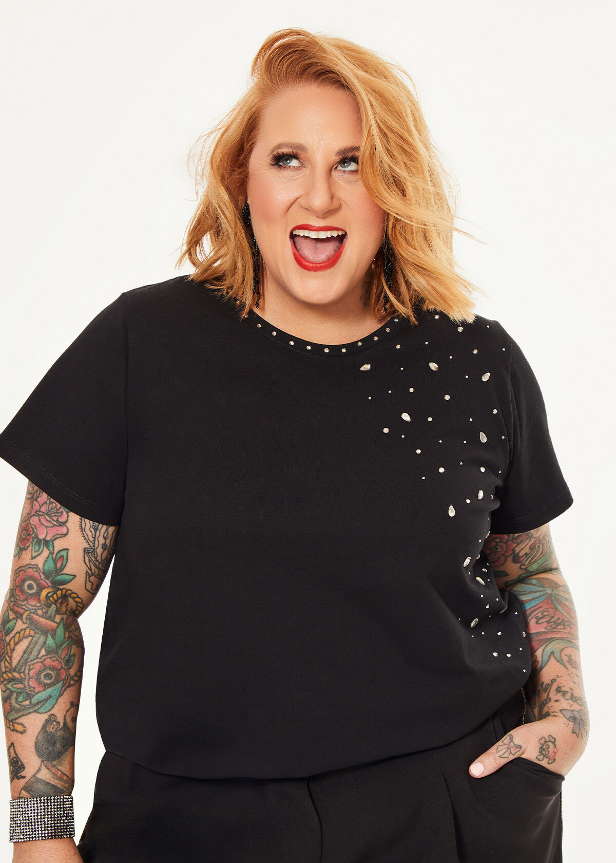 Plus Size Women s T Shirts Curve Tees NZ Online Taking Shape NZ