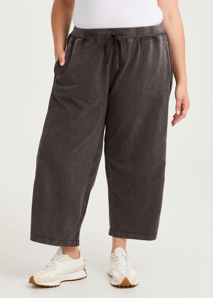 Cotton Tape Crop Pant, , hi-res