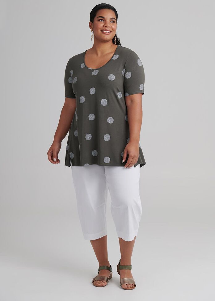 Bamboo Mali Spot Top, , hi-res